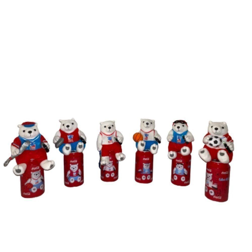 🆕Vintage Coca Cola Plush Polar Bears 2004 - Picture 7 of 8